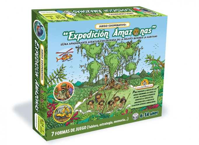 Juego cooperativo Expedición Amazonas