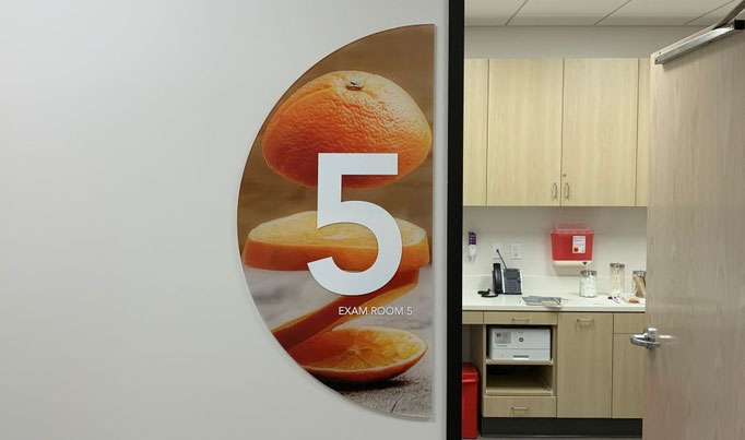 Office Sign by Landmark Signs Inc.