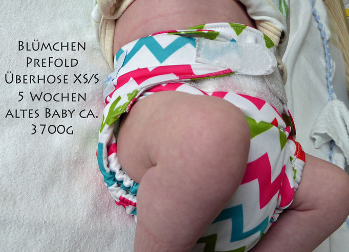 Überhose Blümchen XS