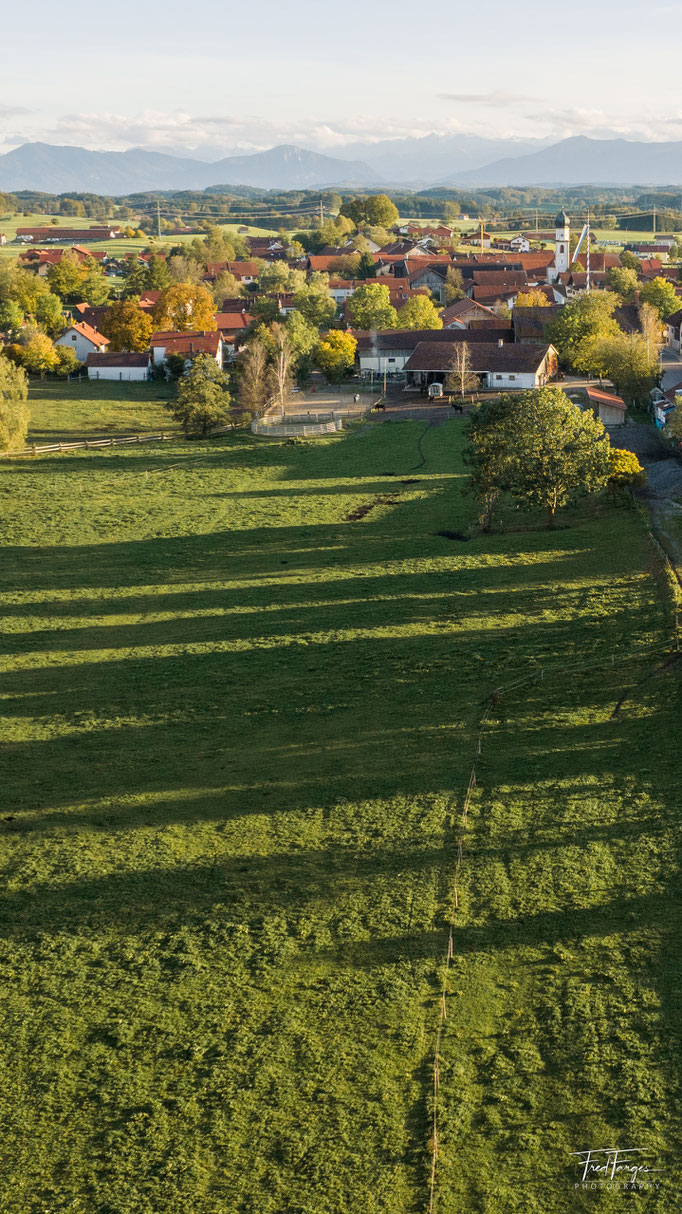 Der Blich auf den Reindlbauerhof