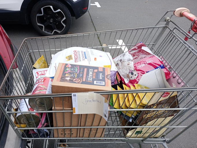 Spenden vom Fressnapf Ansbach