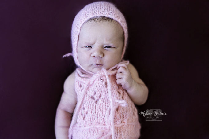 grimace bébé
