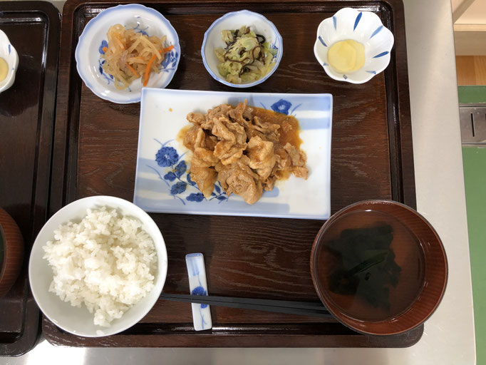 豚の生姜焼き