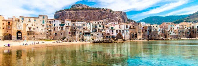 Palermo in Sizilien eine Bucht