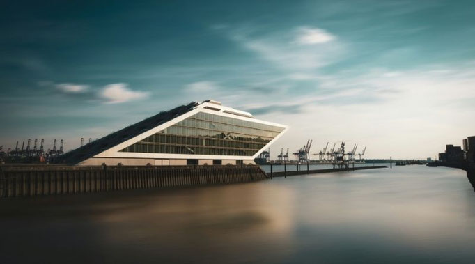 Dockland-Bürogebäude in Hamburg