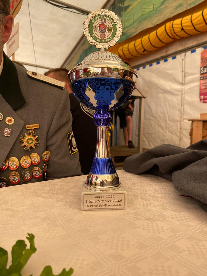 Mit der Mannschaft wurden wir C-Pokal Sieger im Wilfried-Becker-Pokal.