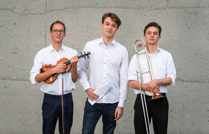 Combo: Falk Müller, Julien Hebenstreit, Marius Bacza (v.l.) | Foto: Pius Neumaier