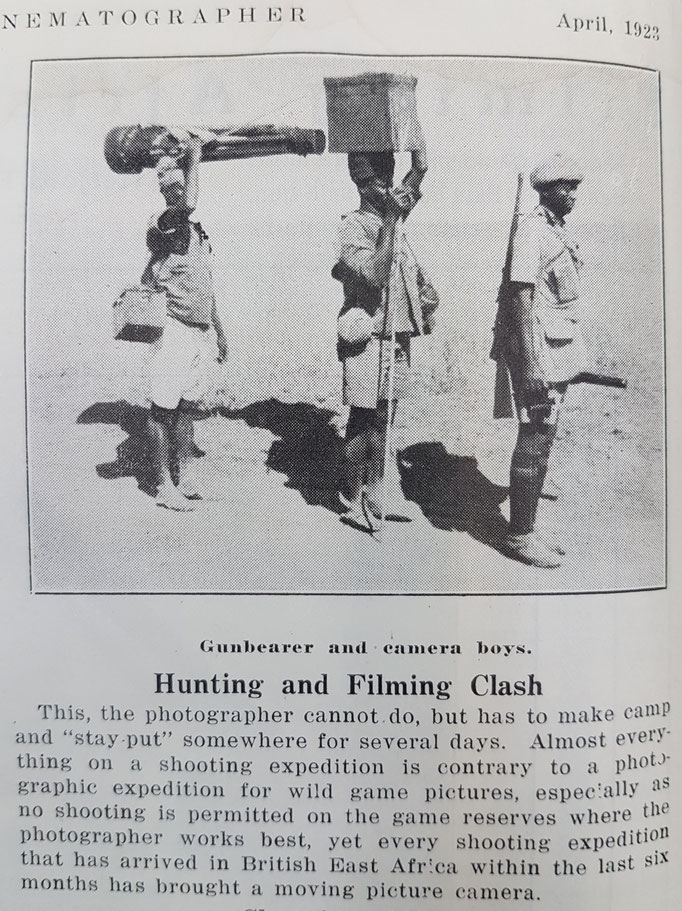 Meist waren die Stative nur oben und unten mit Lederfittings geschützt