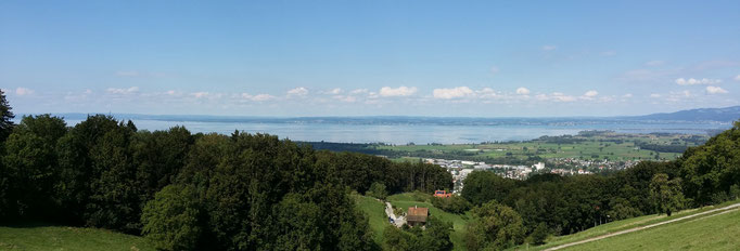 Blick auf den Bodensee / view over lake of Constance
