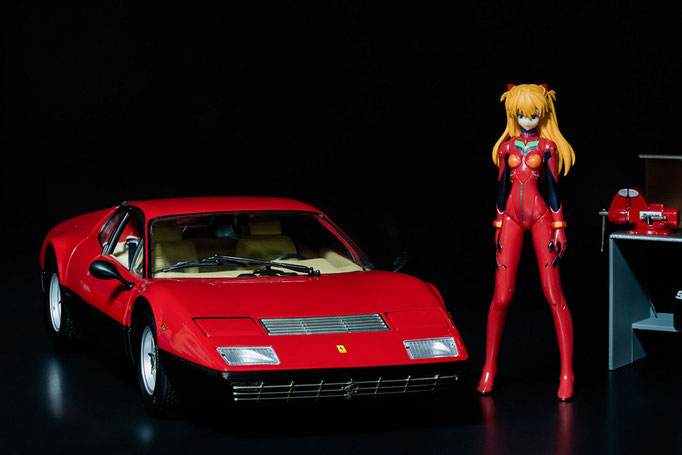 BLOG-0074 京商1/18フェラーリ365GT4BB - gashapon technical BLOG-0074 京商1/18フェラーリ365GT4BB - gashapon technical