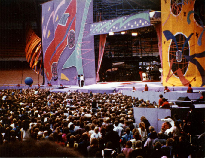 1982 The Rolling Stones at Müngersdorfer Stadium, Cologne