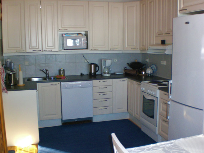Kitchen with dining room