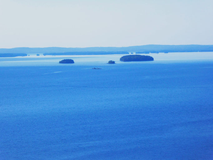 Lake Päijänne. Seen from the observation tower 1.5 km on foot from your home