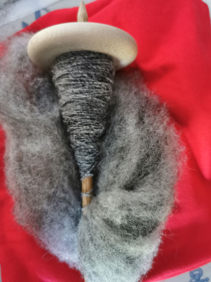 Ich liebe meine Handspindel