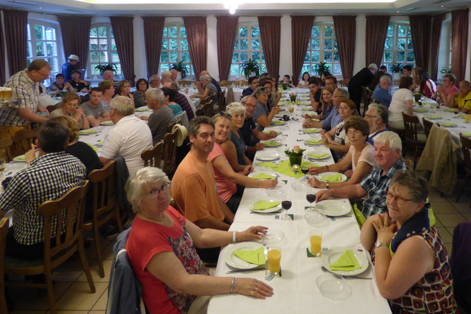 Premier dîner au Zumbült