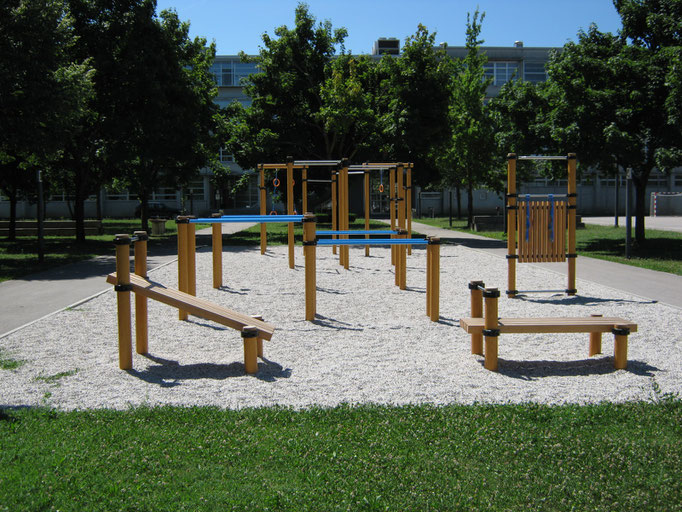 Workout palestra esterni outdoor gym fitness