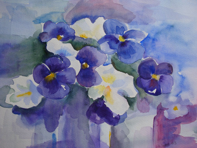 Stiefmütterchen 30x40