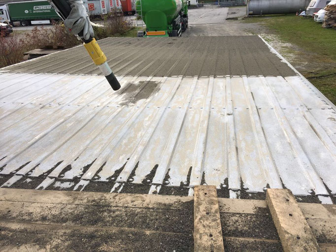Anhänger Dach Vorher