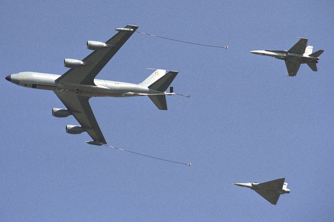 Luftbetankung KC-135