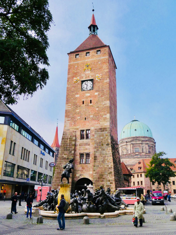 Nürnberger Stadttor Sehenswürdigkeiten Deutschland Nürnberg