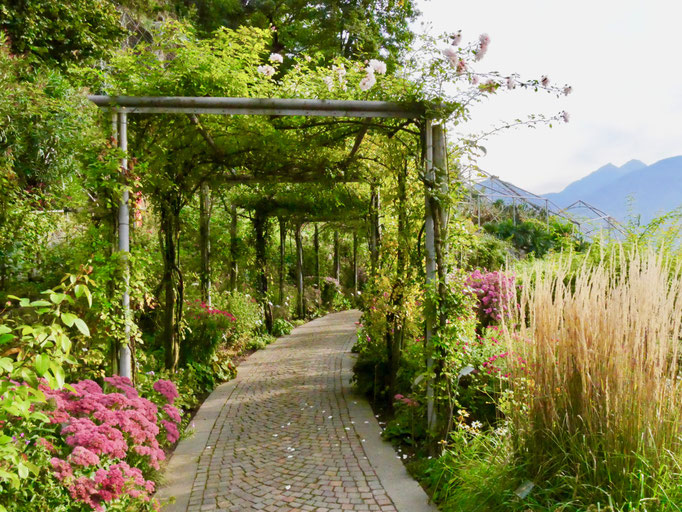 Garten Schloss Trautmannsdorf Meran