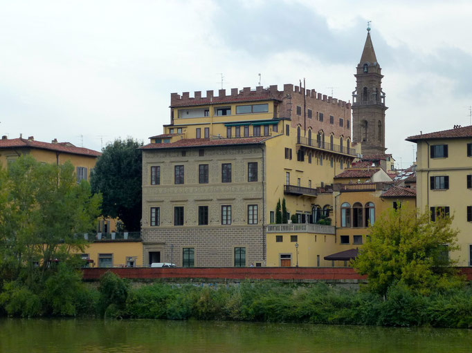 Bild: Am Fluss Arno