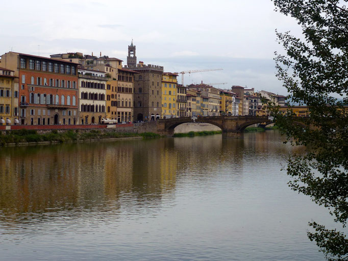 Bild: Am Fluss Arno