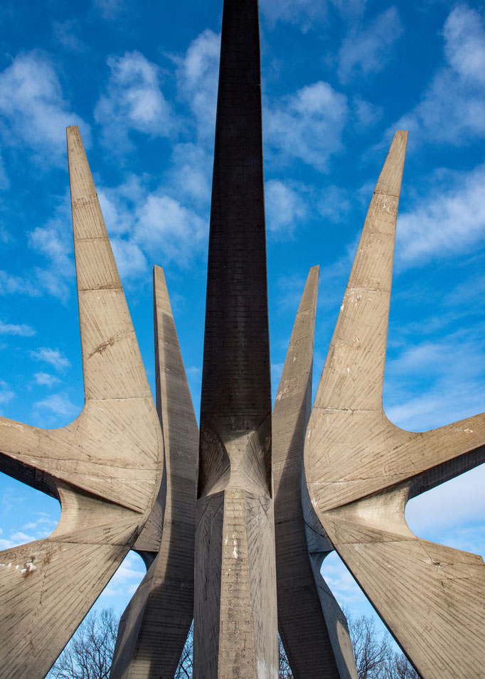 Kosmaj Spomenik (The Spark of Freedom, Monument to the fallen soldiers of Kosmaj Detachment) 