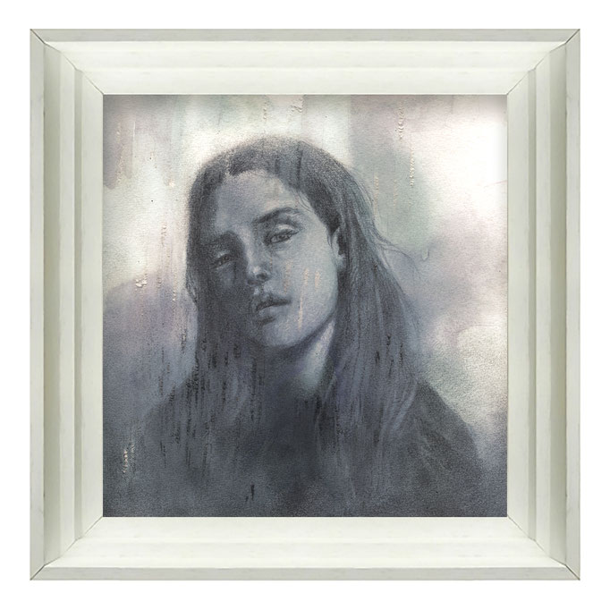 ARSEGO_Lolita_Acrylique et pierre noire_20x20cm_90Euro