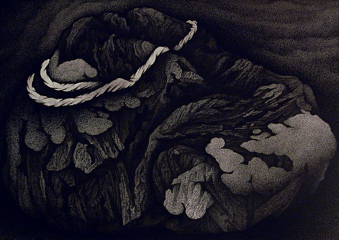 Intention to remain silent  /  728x1030(mm)