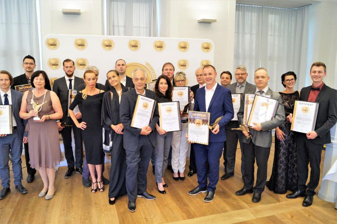 TILISCO GmbH im Kreise der Ausgezeichneten (Quality Award "Lorbeer des Experten, 2018)