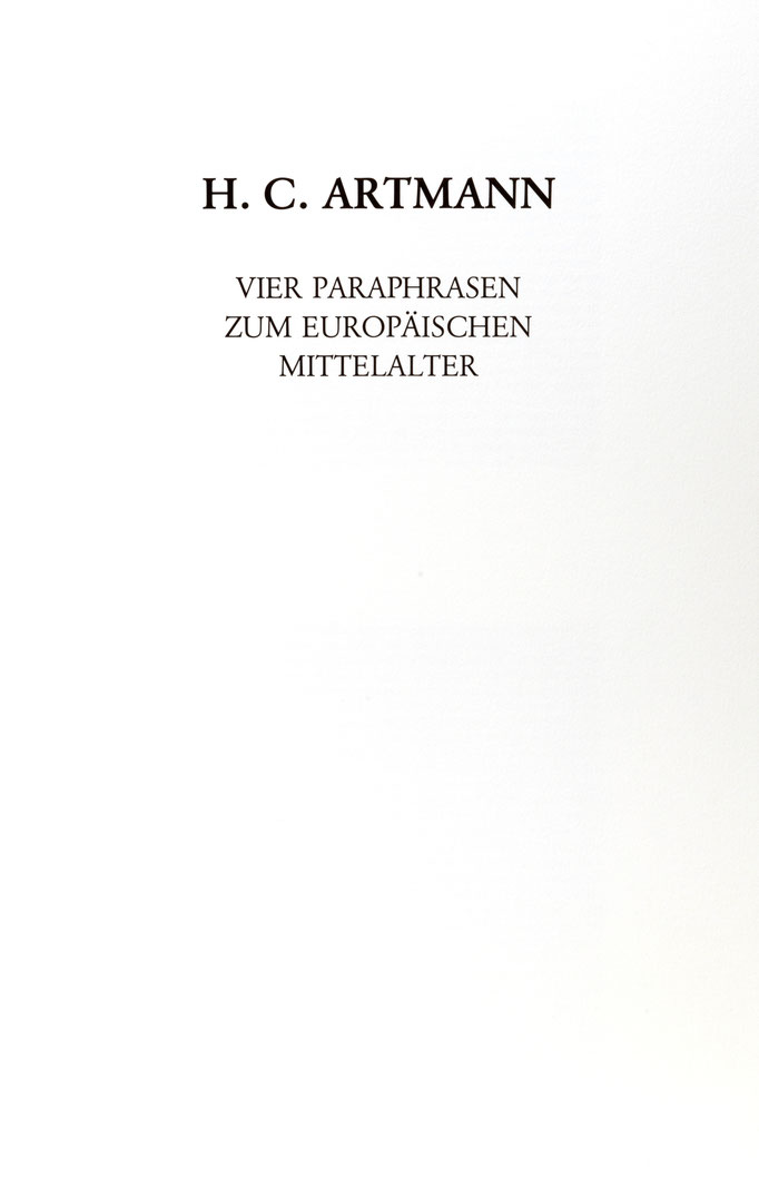 Kunstpreis der Künstler 1987. Hc. Artmann Editions Mappe Einlage Blatt.