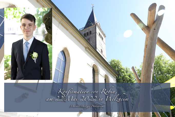 Konfirmation in Welzheim, Sankt Gallus Kirche in Welzheim, Foto Konfirmanden vor Kirche, https://www.markus1.de, markus, metzger, fotograf für konfirmationen