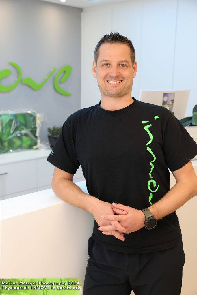 physiopraxis spraitbach, inmove, werbefoto chef, Physiotherapeut, https://www.markus1.de, markus, metzger, fotograf, rems murr kreis, portraits, politik, welzheim