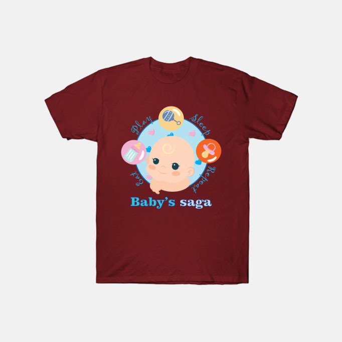 "Baby's saga"tshirt
