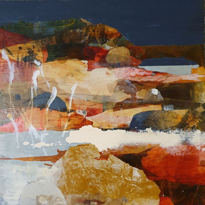 50 x 50 cm auf Malplatte