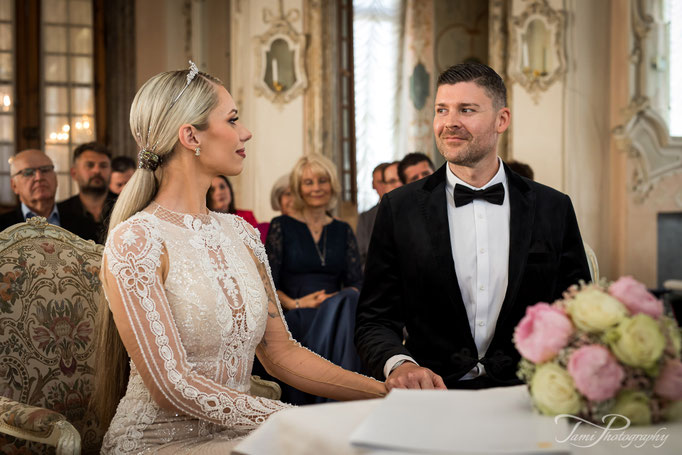 Hochzeit im Spielpavillon Schloss Ludwigsburg, TamiFoto