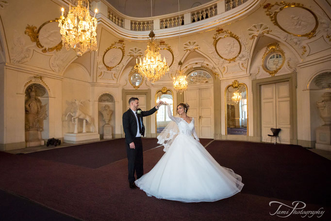 Hochzeit, Heiraten im Residenzschloss Ludwigsburg, TamiFoto