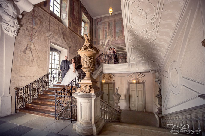 Hochzeitsfotos im Schloss Ludwigsburg