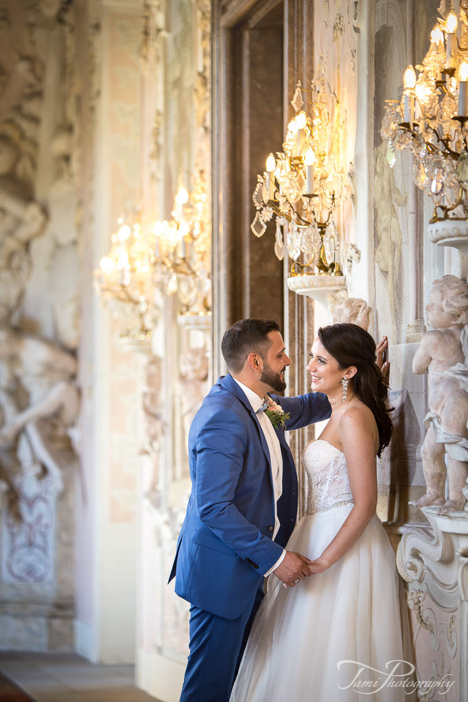 Hochzeit im Residenzschloss Ludwigsburg, Fotoshooting,  TamiFoto