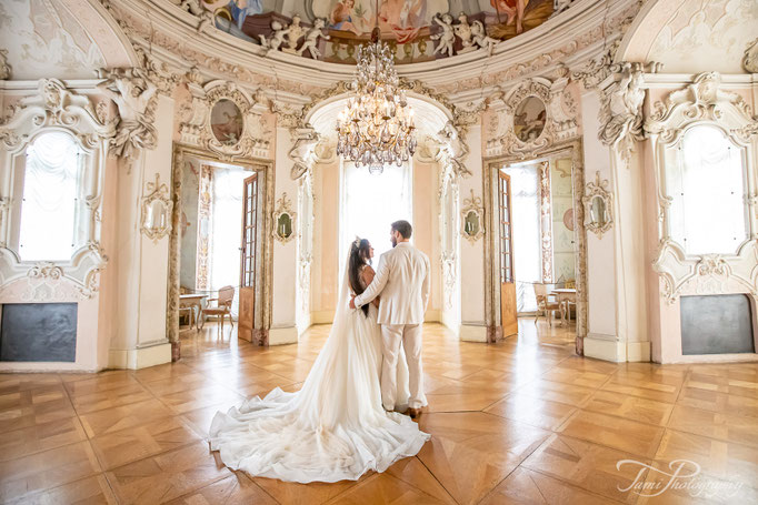 Brautpaarshooting im Schloss Ludwigsburg