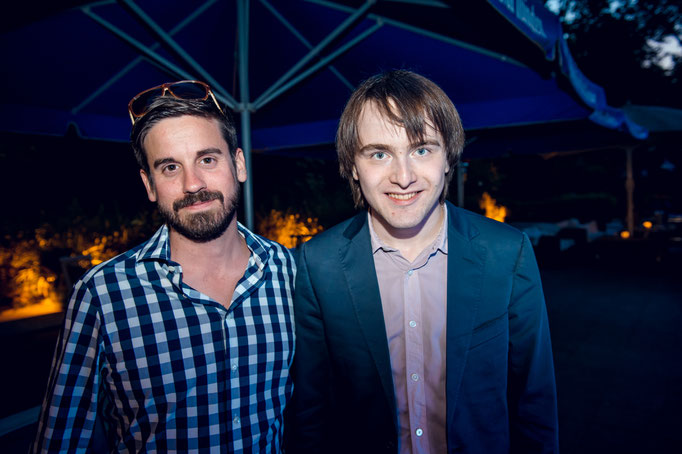 Andreas Brandis und Daniil Trifonov Credit: Stefan Hoederath 2014