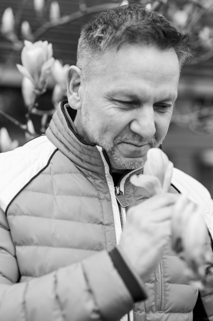 Sascha Uvira beim Fotoshooting "Gesichter des Lebens"