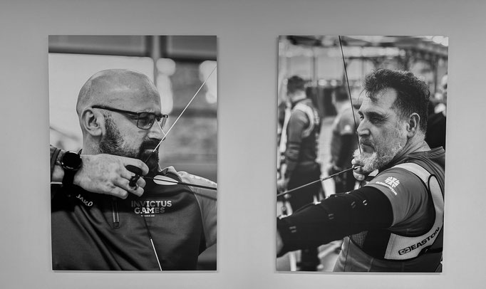 Gesichter des Lebens Fotoausstellung im Ausbildungszentrum des Cyber- und Informationsraum der Bundeswehr