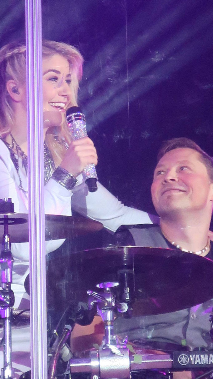 Beatrice Egli Patrick Metzger Drummer Teacher Author