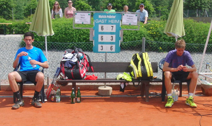 Blaz Seric und Albert Wagner