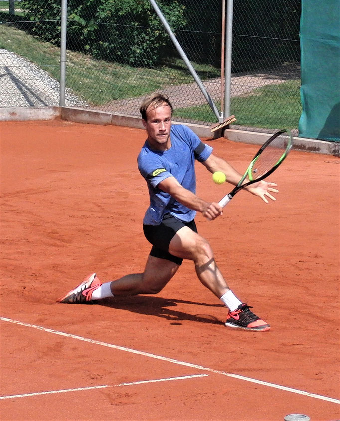 Halbfinalist Charly Zick