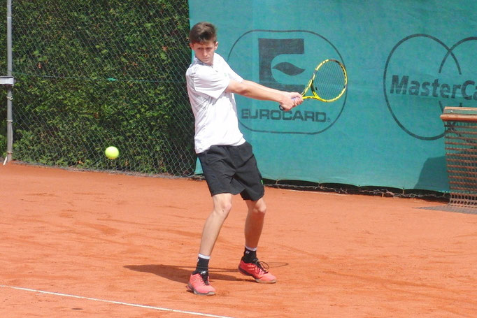 Viertelfinalist Luis Erlenbusch, Tennisclub Rüppurr