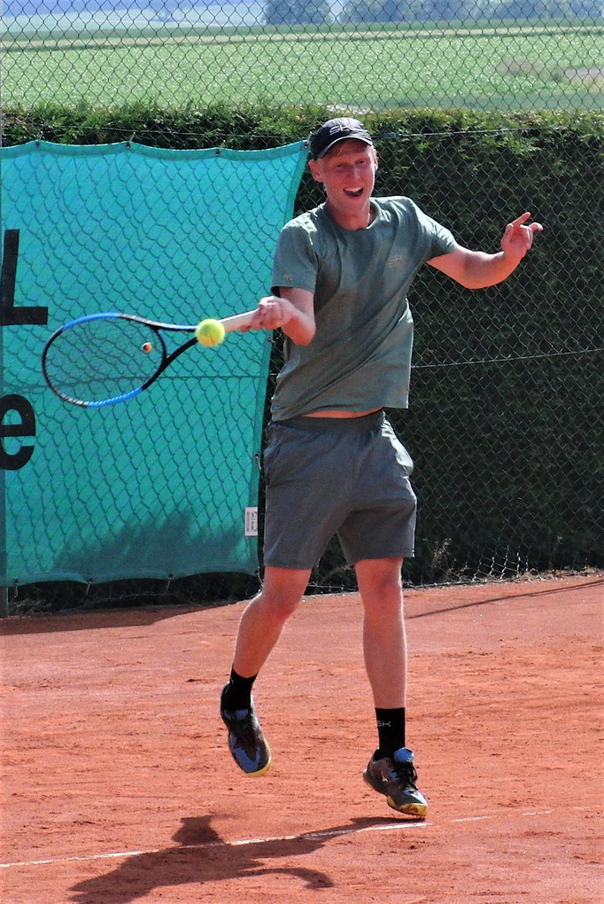 Viertelfinalist Lukas Engelhardt