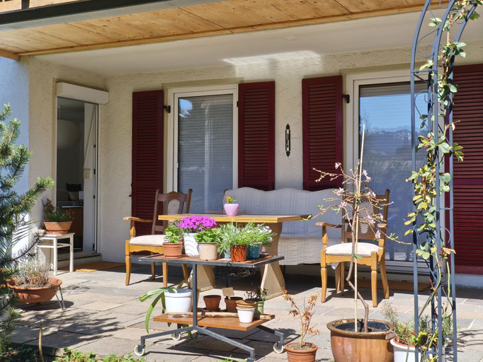 Unser Outdoor-Wohnzimmer.